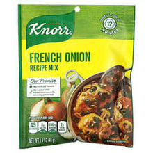 Load image into Gallery viewer, Knorr Classic French Onion Recipe Mix: 1.4 oz Seasoning for Dips & Soups