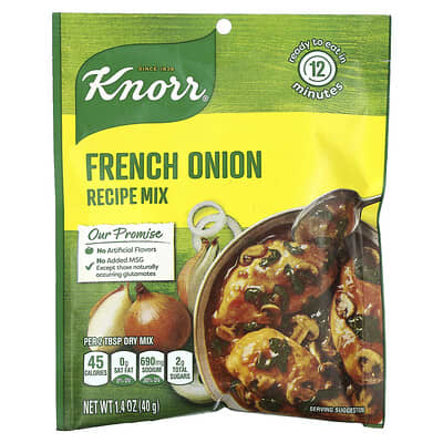 Knorr Classic French Onion Recipe Mix: 1.4 oz Seasoning for Dips & Soups