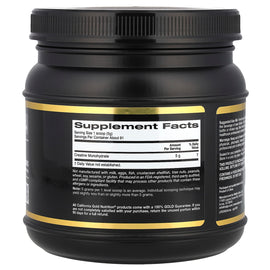 Premium Unflavored Creatine Monohydrate Powder for Enhanced Athletic Performance & Muscle