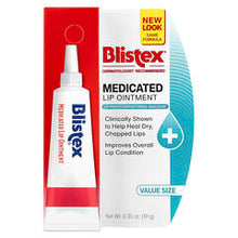 Load image into Gallery viewer, Blistex Medicated Lip Ointment: Fast Relief for Dry, Chapped Lips & Cold Sores