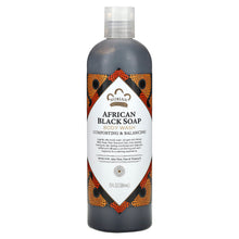 Load image into Gallery viewer, Nubian Heritage African Black Soap Body Wash: Cleansing, Balancing, Soothing for Dry Skin