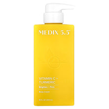 Load image into Gallery viewer, Medix 5.5 Vitamin C + Turmeric Body Cream: Brightens, Firms, Evens Skin Tone