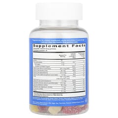 GummiKing Kids' Multi-Vitamin Mineral Gummies: Delicious Fruit Flavors, 60 Count