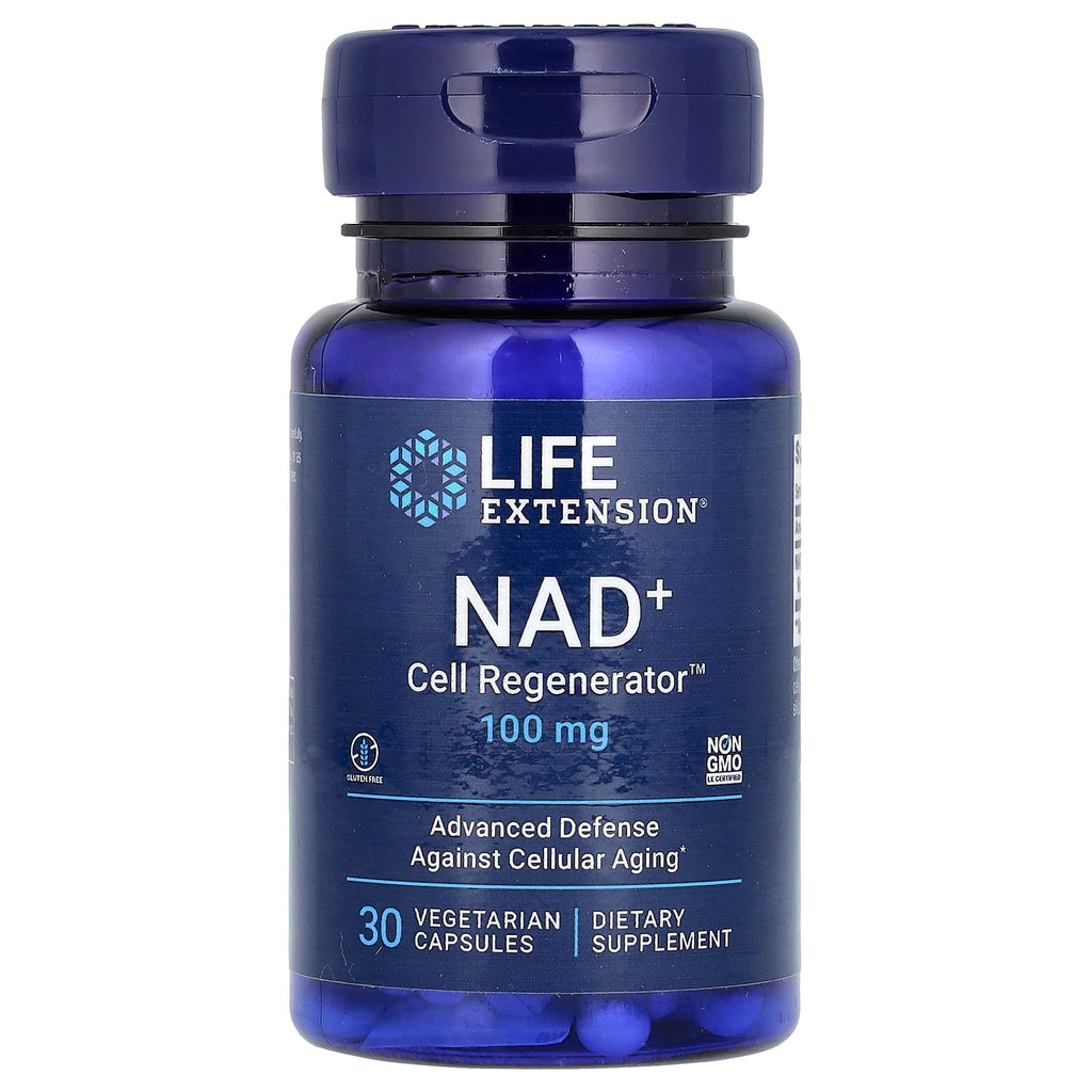 Life Extension NAD+ Cell Regenerator 100mg Boosts Cellular Energy 30 Capsules