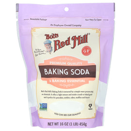 Bob's Red Mill Premium Pure Baking Soda for Baking & Household Use, 1 lb