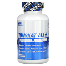 Load image into Gallery viewer, EVLution Nutrition Tongkat Ali + Fadogia Agrestis: Men's Vitality & Health Support, 60 Veggie Capsules