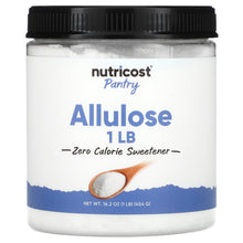 Load image into Gallery viewer, Nutricost Pantry Allulose: 1 lb Zero Calorie Sweetener Granulated Sugar Substitute