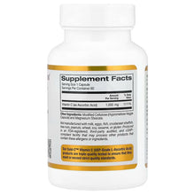 Load image into Gallery viewer, California Gold Nutrition, Gold C™, USP Grade Vitamin C, 1,000 mg, 240 Veggie Capsules