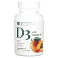 Michael's Health D3 with K2 Apricot Flavor, 90 Vegetarian Chewable Tablets