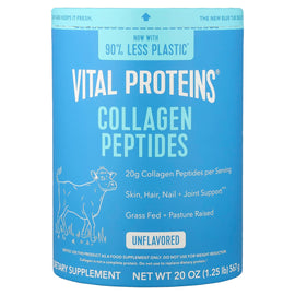 Vital Proteins Unflavored Collagen Peptides Powder 20oz - Grass-Fed for Skin, Hair, Joints