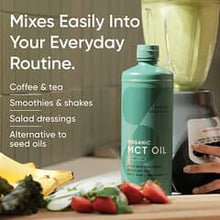Load image into Gallery viewer, Sports Research Organic MCT Oil: Pure Energy, Brain &amp; Body Fuel, Keto &amp; Vegan, 32 fl oz