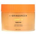 Bringgreen Carrot Vita Exfoliating Toner Pads for Clear, Smooth, Hydrated Skin