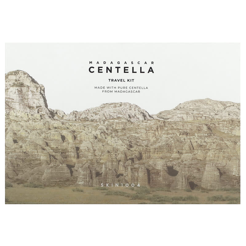 SKIN1004 Madagascar Centella 5-Piece Travel Kit: Soothing, Hydrating Skincare Set