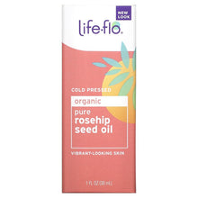 Load image into Gallery viewer, Life-flo Organic Pure Rosehip Seed Oil: Revitalizing Elixir for Face, Hair, and Body