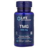 Life Extension TMG 500mg Trimethylglycine, 60 Liquid Vegetarian Capsules Homocysteine Support