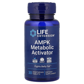Life Extension AMPK Metabolic Activator: Advanced Fat Burning Vegetarian Tablets
