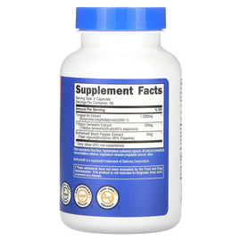 Nutricost High Potency Tongkat Ali 200:1 Extract, 120 Capsules for Men's Health