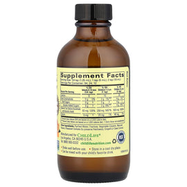 ChildLife Essentials Liquid Vitamin C for Kids, Natural Orange Immune Support