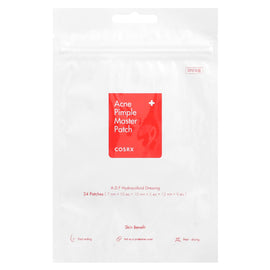 CosRx Hydrocolloid Acne Pimple Master Patches, 24 Count, Fast-Acting Spot Treatment