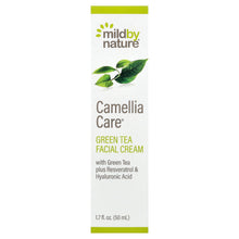 Load image into Gallery viewer, Mild By Nature Camellia Care Green Tea Skin Cream with Resveratrol &amp; Hyaluronic Acid