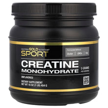 Load image into Gallery viewer, California Gold Nutrition Sport Unflavored Micronized Creatine Monohydrate Powder 1lb