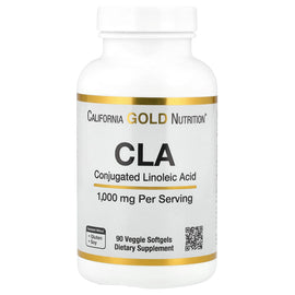 California Gold Nutrition CLA 1000mg Conjugated Linoleic Acid, 90 Veggie Softgels