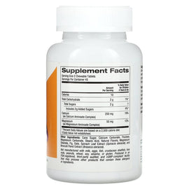 California Gold Kids Chewable Calcium Magnesium, Birthday Cake Vegetarian Tablets, 90 Count