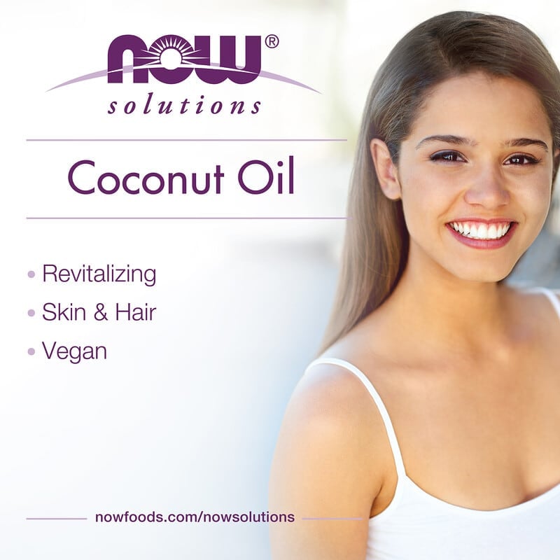 NOW Foods Fractionated Liquid Coconut Oil - Pure, Light, Versatile Skin & Hair Moisturizer