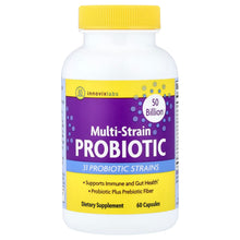 Load image into Gallery viewer, InnovixLabs High-Potency Multi-Strain Probiotic: 50 Billion CFU for Gut Health, 60 Capsules