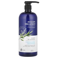 Avalon Organics Biotin B-Complex Thickening Shampoo for Fuller, Stronger Hair