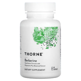 Thorne Berberine 60 Capsules: Dual-Action Phytosome for Heart & GI Health