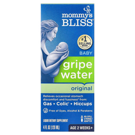 Mommy's Bliss Original Gripe Water: Natural Infant Gas, Colic, Hiccup Relief