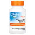 Load image into Gallery viewer, Doctor&#39;s Best Vitamin D3 5000 IU Softgels: Bone, Heart, Immune Support