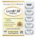Load image into Gallery viewer, California Gold Nutrition LactoBif 30 Billion CFU Probiotics, 60 Veggie Capsules
