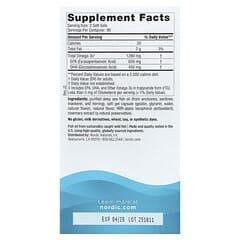 Nordic Naturals Ultimate Omega Lemon: High-Potency EPA DHA Fish Oil Soft Gels