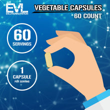 Load image into Gallery viewer, EVLution Nutrition Berberine 500mg Veggie Capsules - 60 Count for Overall &amp; Heart Health
