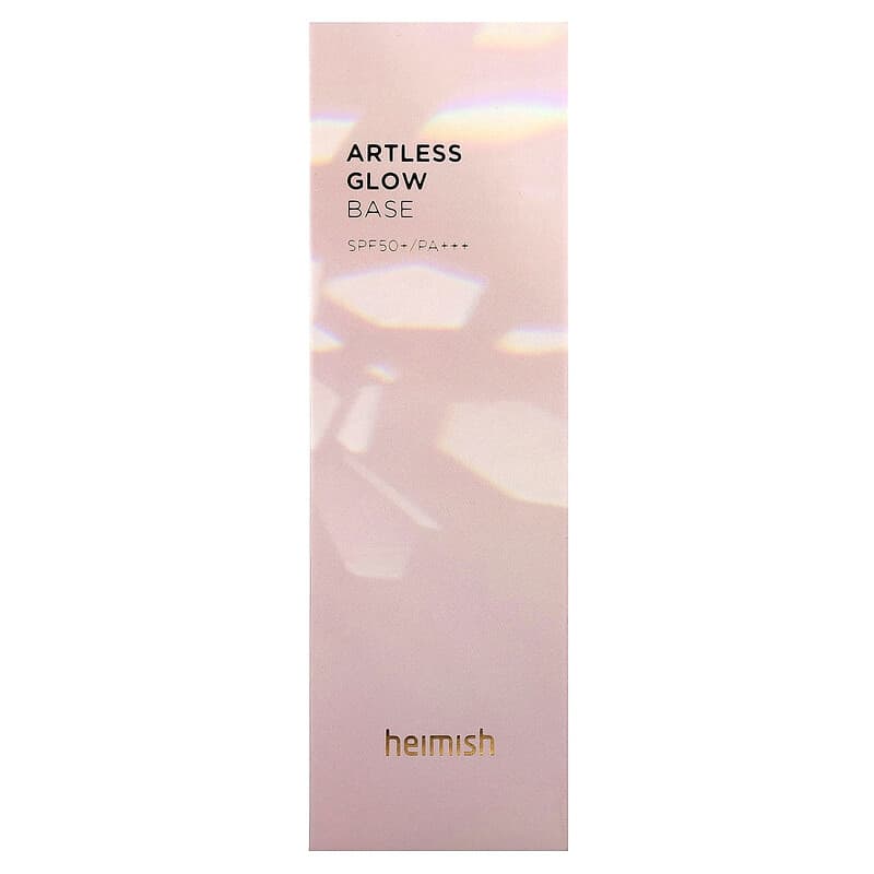 Heimish Artless Glow Base SPF 50+ PA+++ K-Beauty Primer Brightening Anti-Wrinkle 1.35 fl oz