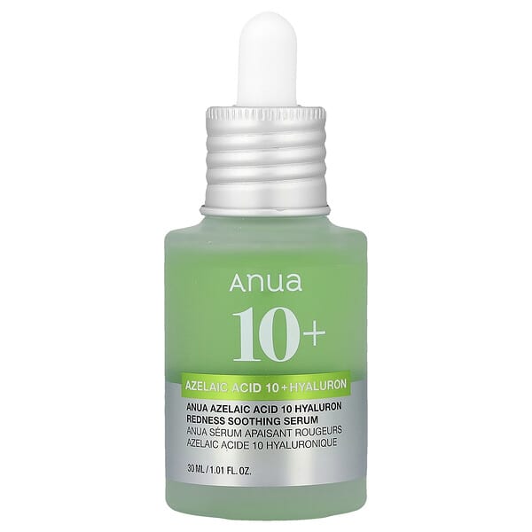 Anua Azelaic Acid 10% Hyaluron Redness Soothing Facial Serum 1.01 fl oz