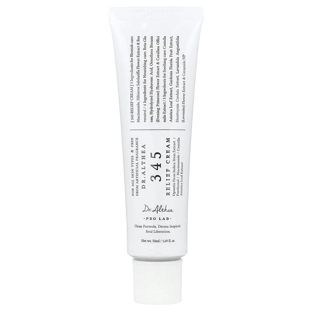 Dr. Althea 345 Relief Cream: Soothing, Hydrating Facial & Body Skin Care