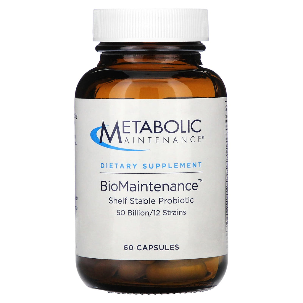 Metabolic Maintenance BioMaintenance Shelf Stable Probiotic 60 Capsules 50 Billion CFU