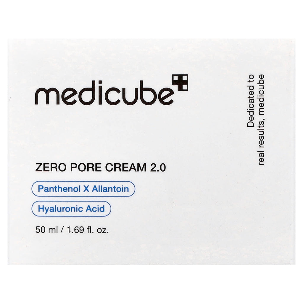 Medicube Zero Pore Cream 2.0: Advanced Hydrating Facial Treatment for Minimized Pores