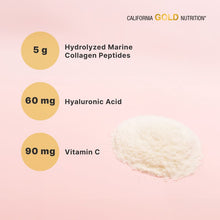 Load image into Gallery viewer, California Gold Nutrition CollagenUP: Marine Collagen, Hyaluronic Acid, Vitamin C Powder