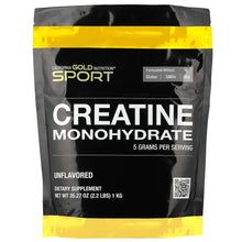 Load image into Gallery viewer, California Gold Nutrition Sport Creatine Monohydrate Powder, Unflavored, 2.2 lbs