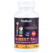 Load image into Gallery viewer, NuBest Tall 10+ Advanced Teen Growth Support, 60 Capsules for Healthy Development