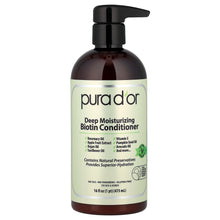 Load image into Gallery viewer, Pura D&#39;or Deep Moisturizing Biotin Conditioner for Healthy Hair Growth, 16 fl oz