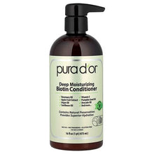 Load image into Gallery viewer, Pura D&#39;or Deep Moisturizing Biotin Conditioner for Healthy Hair Growth, 16 fl oz