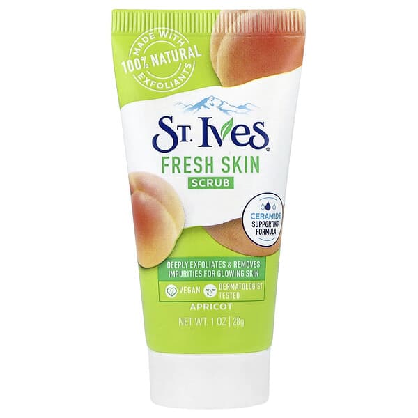 St. Ives Fresh Skin Apricot Facial Scrub: Deep Exfoliation for Glowing Skin