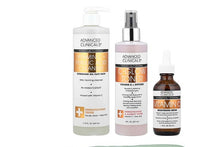 Load image into Gallery viewer, Advanced Clinicals iHerb Exclusive Vitamin C Brightening Kit for Radiant Skin (4-Piece Set)