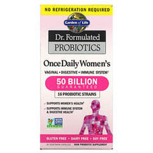 Load image into Gallery viewer, Garden of Life Dr. Formulated Women&#39;s Probiotics, 50 Billion CFU, 30 Capsules Daily