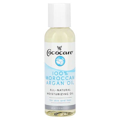 Cococare 100% Pure Moroccan Argan Oil: Natural Nourishing Moisturizer for Skin & Hair